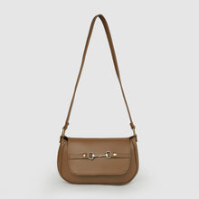 Ivory Brown Shoulder Bag