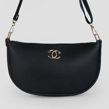 Midnight Black Crossbody Bag