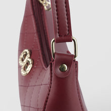 OPAL MAROON SHOULDER BAG