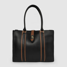 Zoya Large Black tote Bag
