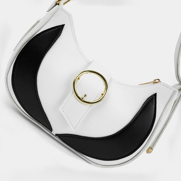 Royal White Shoulder Bag