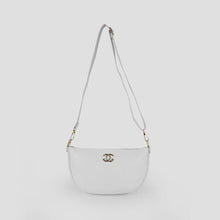 Midnight White Crossbody Bag
