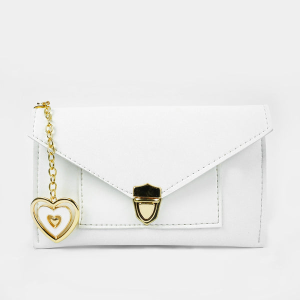 Luxe White Wallet