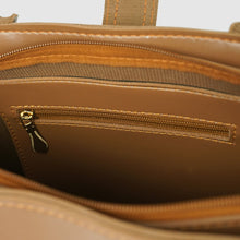 Zoya Large Brown tote Bag