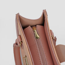 Urban Croc texture Pink Bag