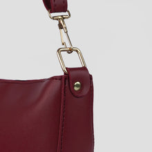 Midnight Maroon Crossbody Bag