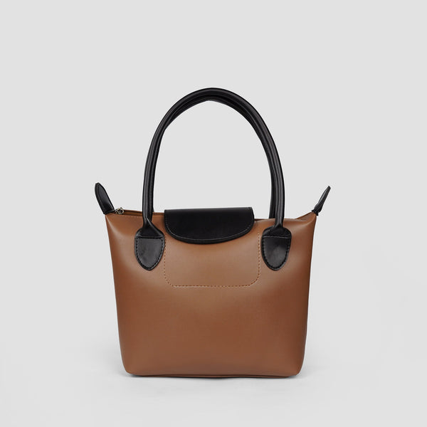 Elara Brown Tote Bag