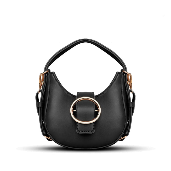 Loop Black Shoulder Bag