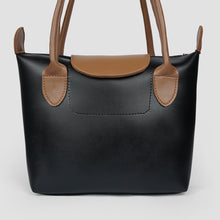 Elara Black Tote Bag