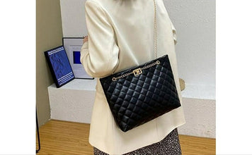 Liza Large Shoulder Bag Black