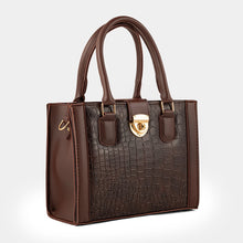 Urban Croc texture Choco Bag
