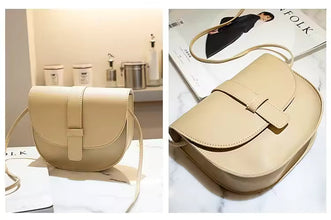 Charm Beige Shoulder Bag