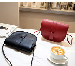 Charm Maroon Shoulder Bag