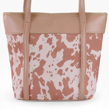 Premium Cow Texture Pink Tote Bag